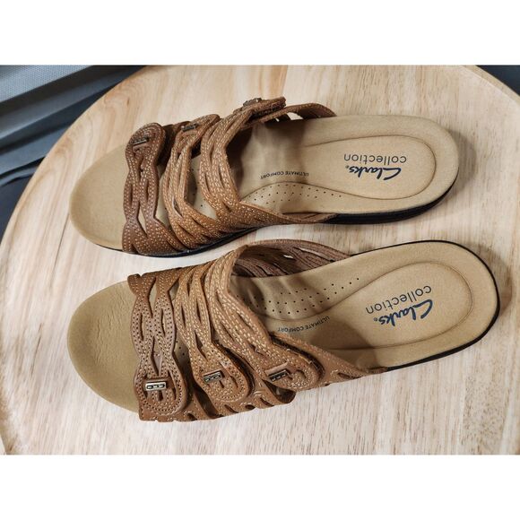 Clarks Laurieanne Ruby Sandals - Women’s Size 9, Cushioned Footbed - Picture 4 of 10